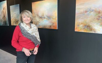 Gabrielle Furlan expose ses toiles Au fil de l’eau