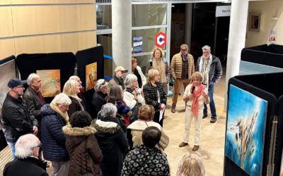 Retour sur mon exposition à la Mairie de Lons